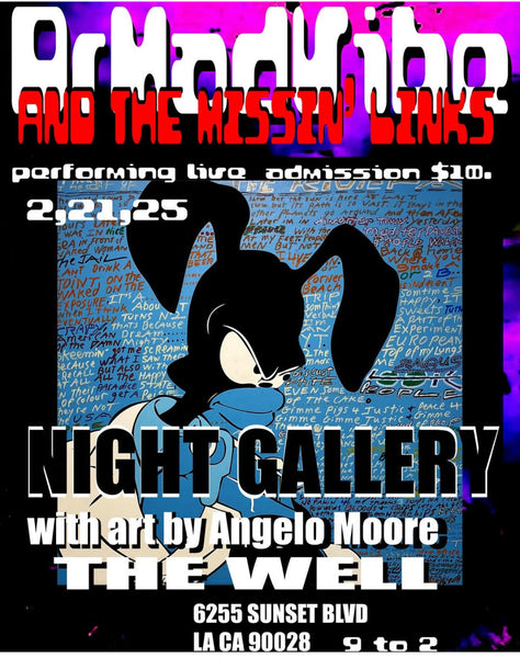 Night Gallery at The Well Featuring Angelo Moore of Fishbone